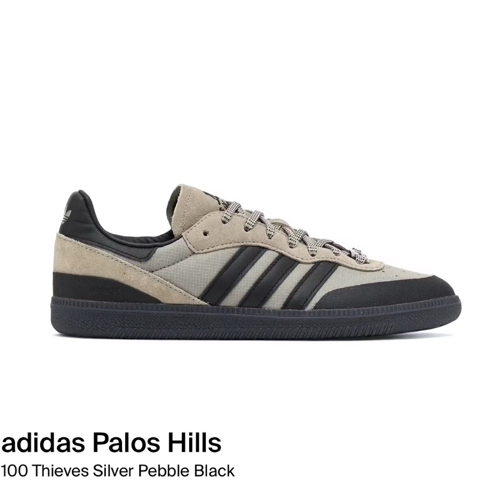 Adidas Palos Hills in Black and Tan